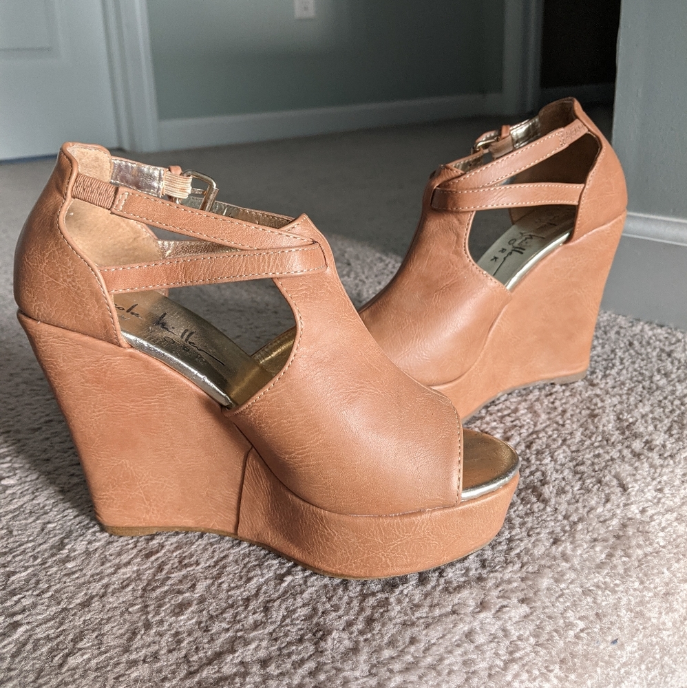 Nicole Miller Wedge Sandal